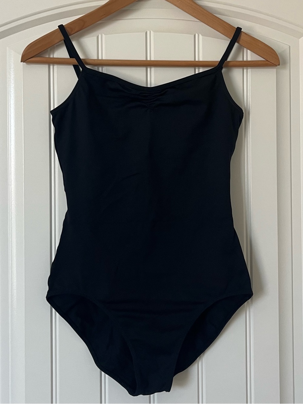SoDanca Camisole Leotard with Pinch Front